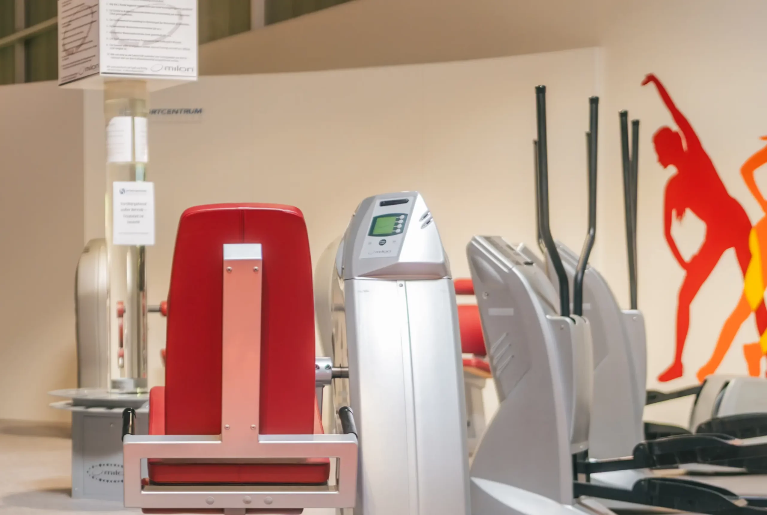 Bild vom Milon-Zirkel im Fitnessraum